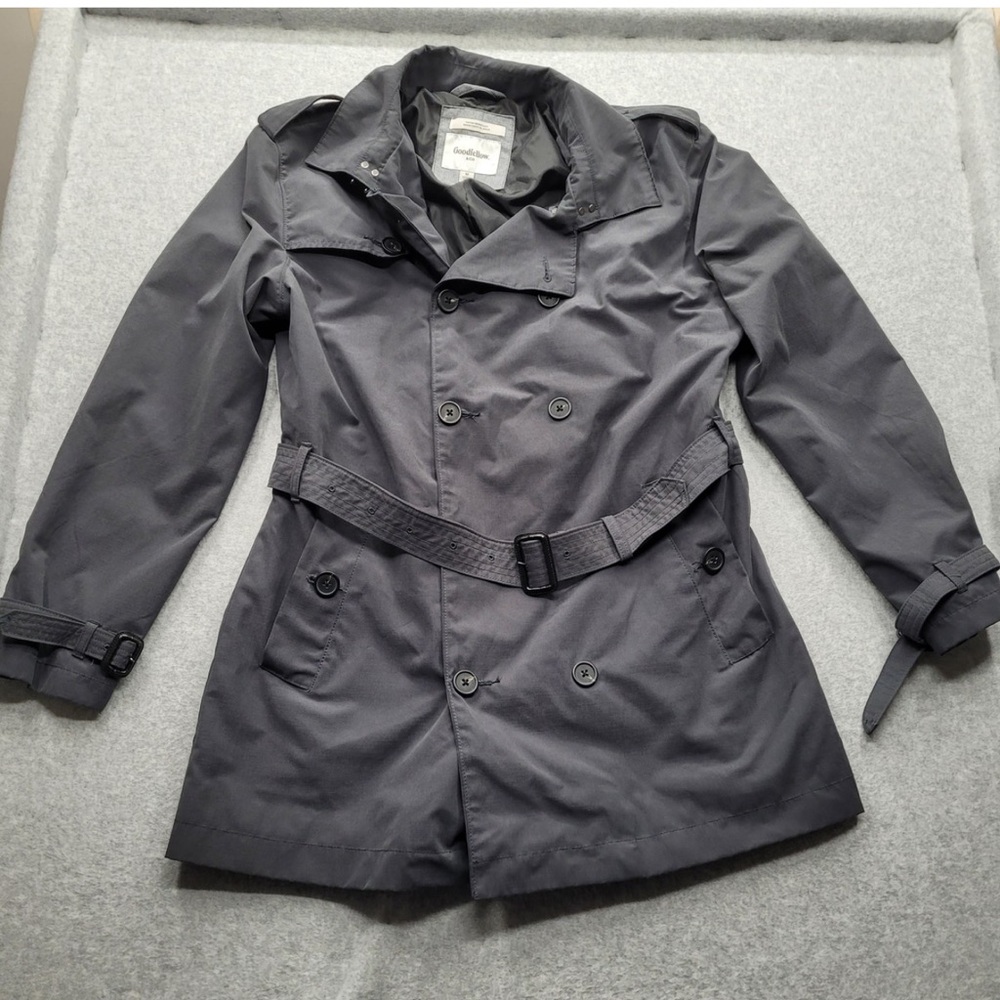 a new day Gray Trench Coat